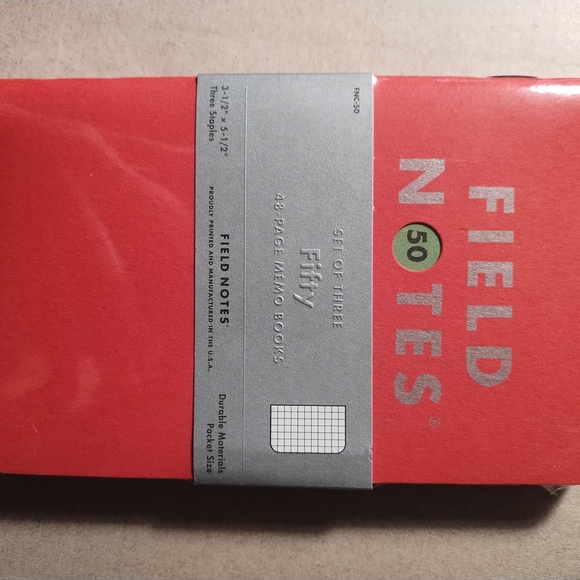 Red Memo Book Set - Picture 1 of 3